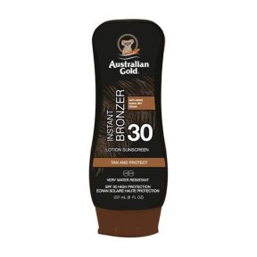 Australian Gold SPF30 Lotion with instant bronzer & Sunscreen